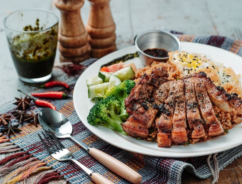 Grilled BBQ Chicken & Ribs - Texas Roadhouse Texas Size Combos Menu